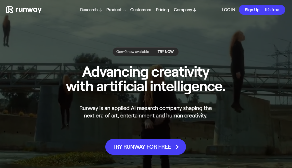 Runway - Advancing creativity with artificial intelligence.